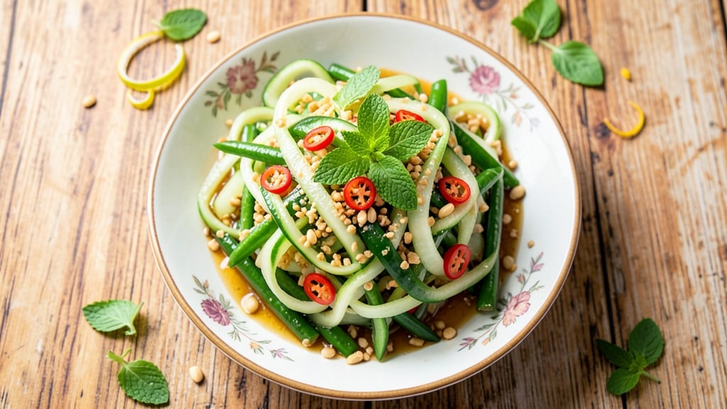 Authentic Thai Cucumber Salad Recipe: Zesty Lime and Chili Crunch in 15 Minutes
