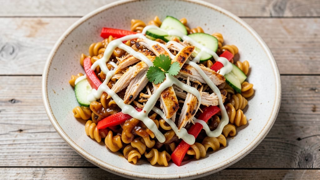 BBQ Ranch Pasta Salad Recipe: Smoky Sweetness Meets Cool Creamy Crunch