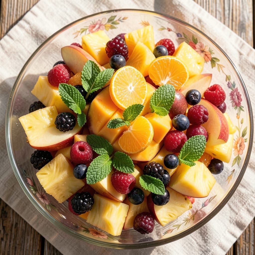 5 Star Fruit Salad Recipe: Tropical Brightness with Citrus-Dressed Crunch