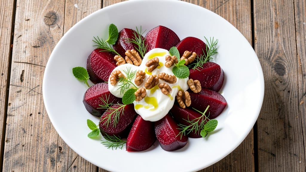 Beetroot and Yoghurt Salad Recipe: Earthy Sweetness Meets Cooling Creaminess