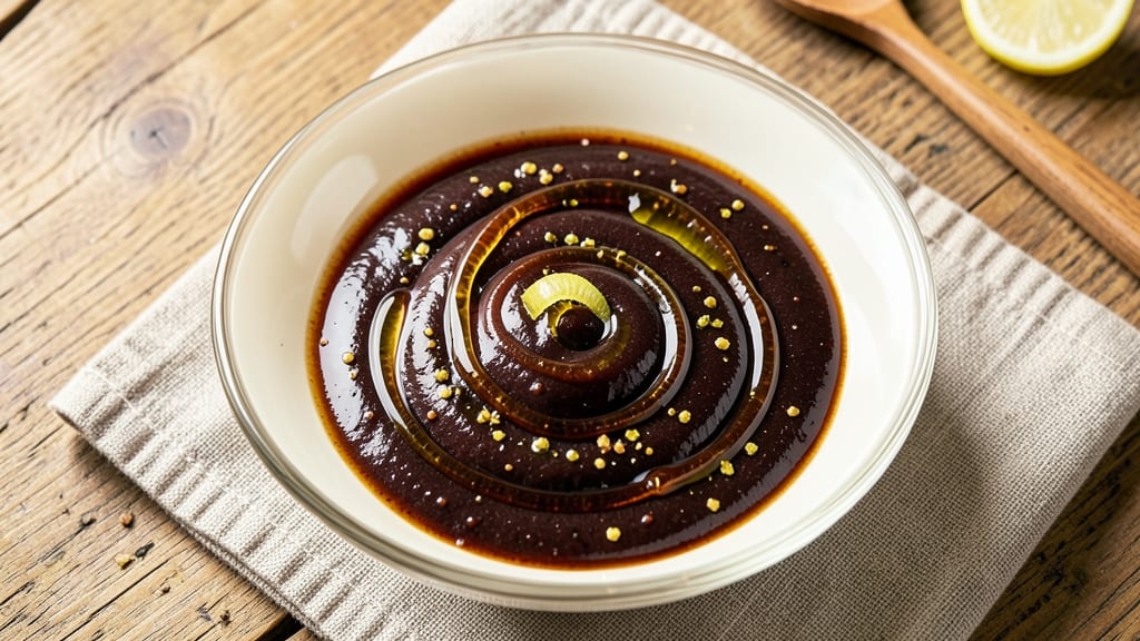Black Garlic Salad Dressing Recipe: Umami-Rich Depth With Crisp Celery Crowns