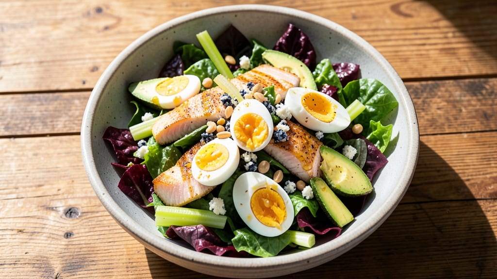 Bonefish Florida Cobb Salad Recipe: Crisp Celery Crowns Over Smoky Grilled Chicken Bliss
