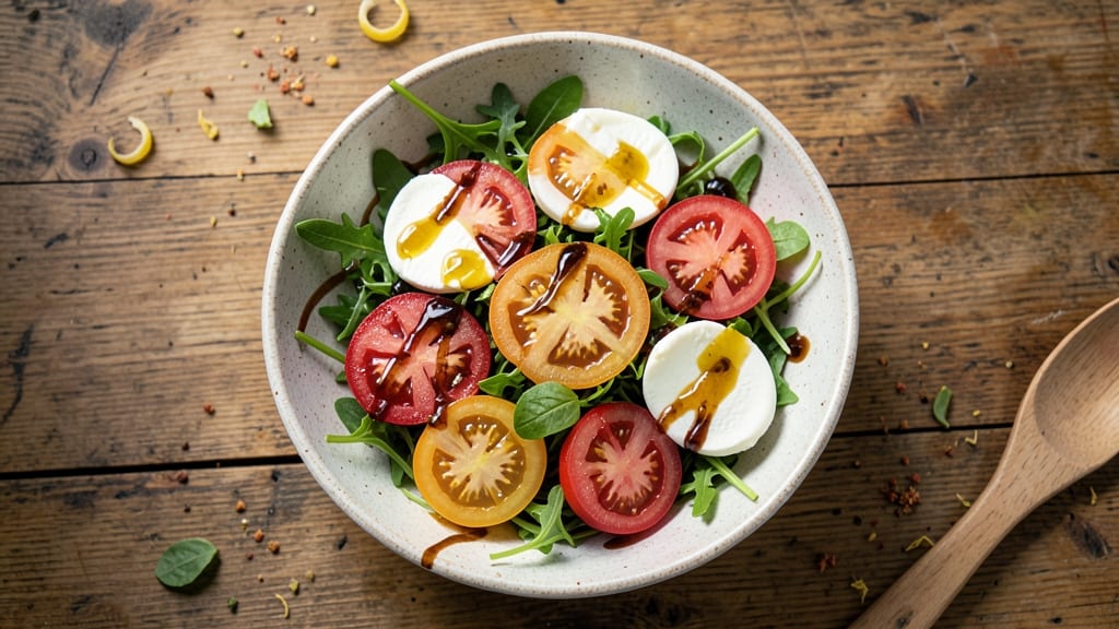 Arugula Caprese Salad Recipe: Bursting Freshness With Creamy Mozzarella Bites