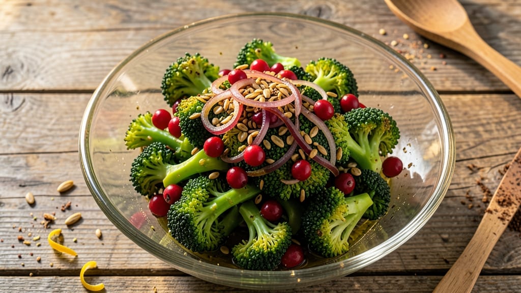 Broccoli Salad Recipe Sunflower Seeds Cranberries: Nutty-Sweet Crunch That Stands Up to Summer Heat