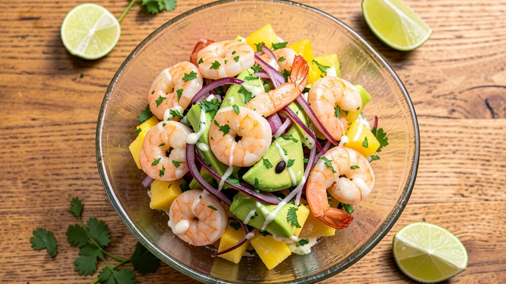 Bajio Pineapple Shrimp Salad Recipe: Sweet-Chili Shrimp With Tropical Crunch