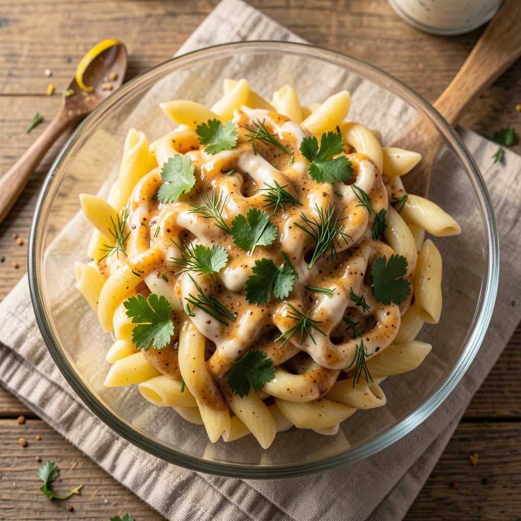 Alton Brown's Pasta Salad Recipe: Layered Crunch and Creamy Al Dente Magic