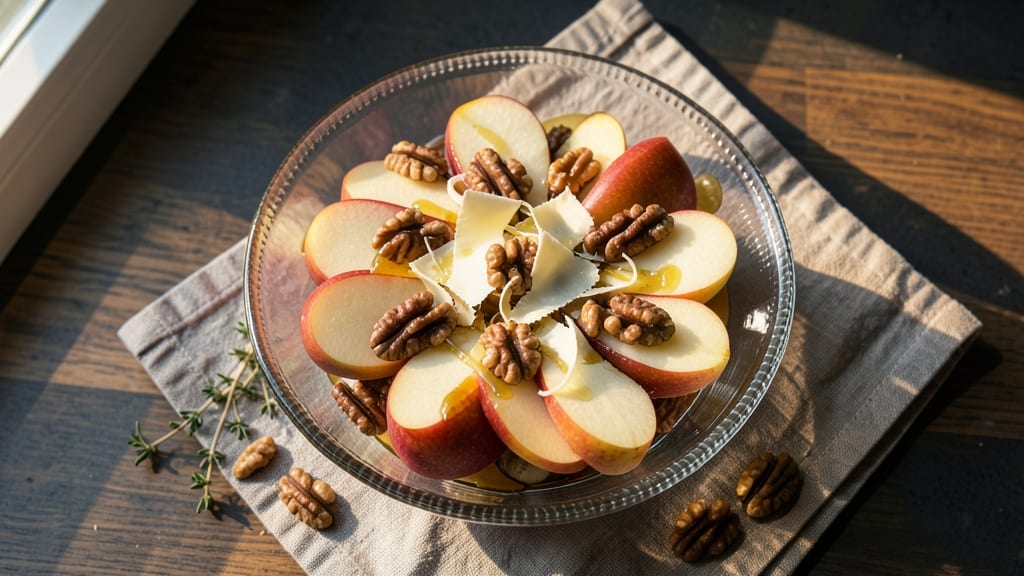 Apple Pear Walnut Salad Recipe: Autumn Harvest Crunch in Every Bite