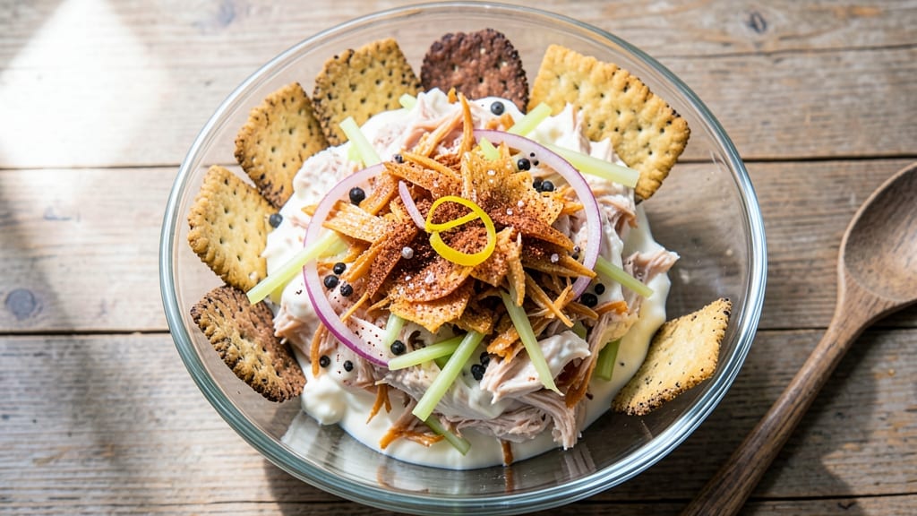 Bumble Bee Tuna Salad with Crackers Recipe: Smoky Paprika Kick and Crispy Cracker Pairing