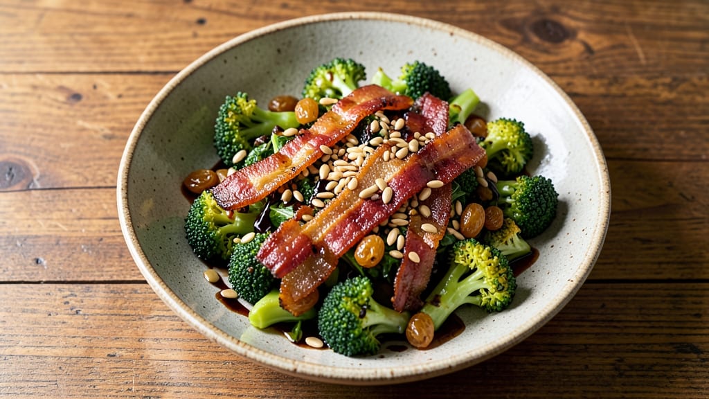 Broccoli Raisin Bacon Sunflower Seed Salad Recipe: Sweet-Savory Crunch in 20 Minutes