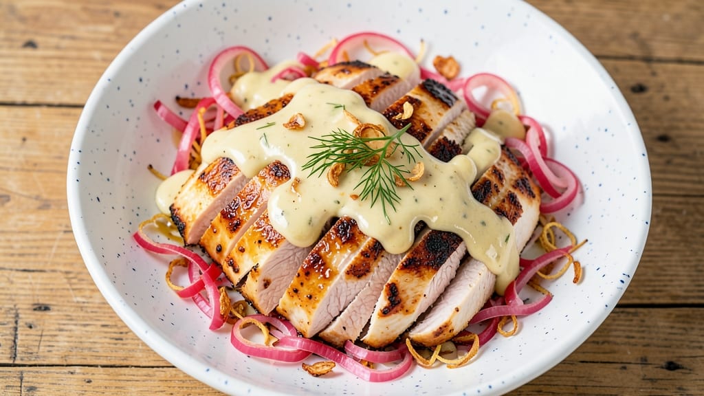 Chicken Salad Recipe with Vidalia Onion Dressing: Sweet Creamy Crunch in Every Bite