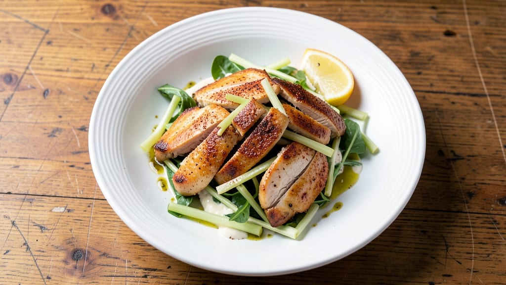 Cafe At Pharr Chicken Salad Recipe: Smoky Grilled Chicken and Crisp Celery Crowns