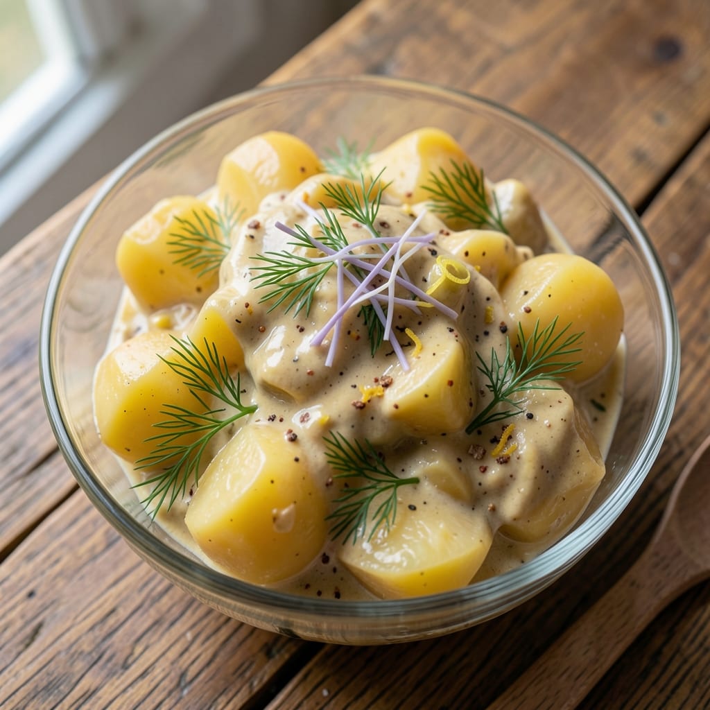 American Potato Salad Recipe With Mustard: Bold Tangy Crunch Without the Mayo