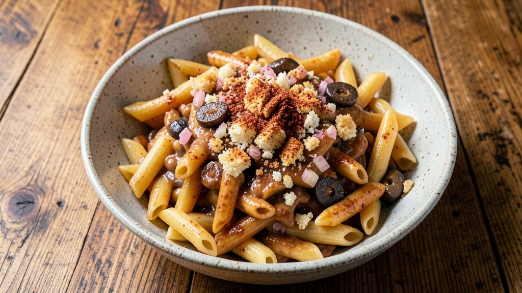 Bogies Memphis Pasta Salad Recipe: Smoky Anchovy-Parmesan Crunch Meets Southern Heat