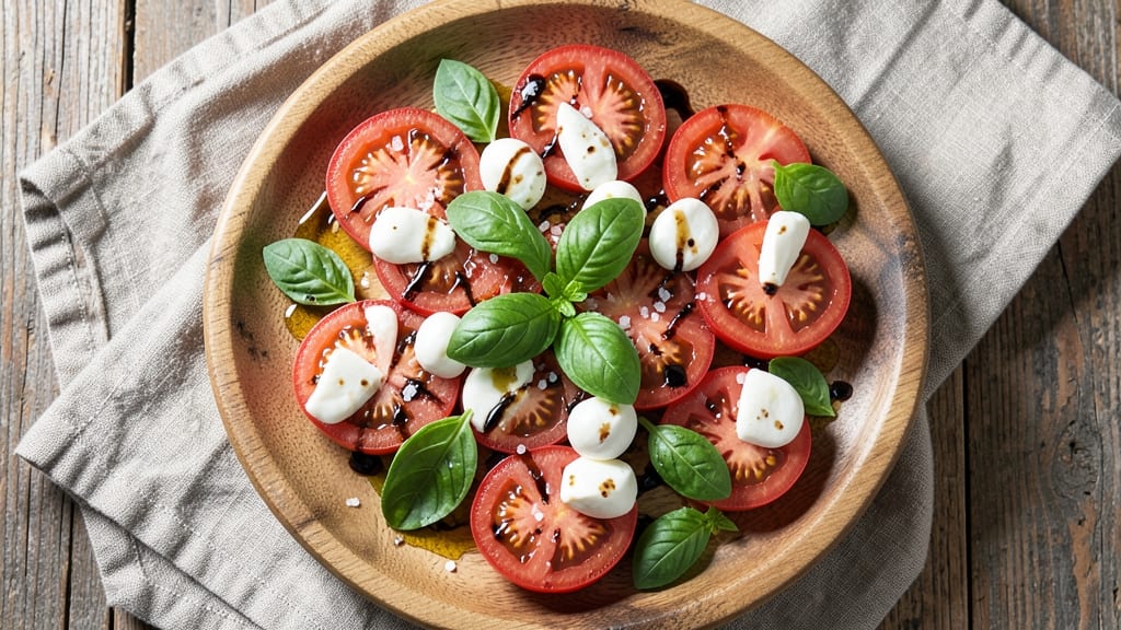 Caprese Salad Recipe For A Crowd: Bold Tomato-Mozzarella Stacks With Fresh Basil Zing