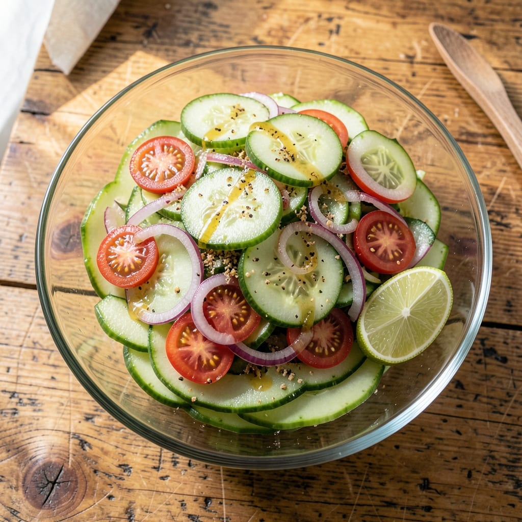 Acar Salad Recipe: Zesty Lemon-Herb Crunch in 15 Minutes