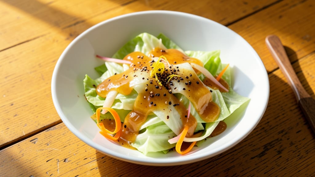 Asian Napa Cabbage Salad Recipe: Crunchy, Slivered, and Sesame-Glazed