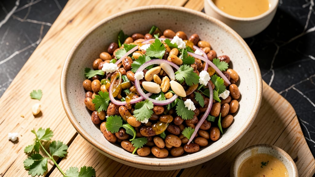 Brown Bean Salad Recipe: Smoky Paprika and Herb-Packed Freshness
