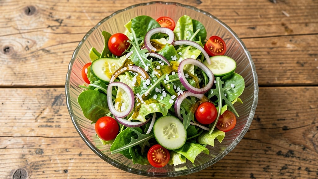 Basic Garden Salad Recipe: Crunchy Crowns and Zero Prep Chaos