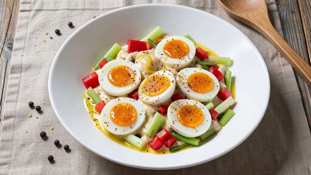 Bomb Egg Salad Recipe: Ultra-Creamy With Crunchy Celery Bites