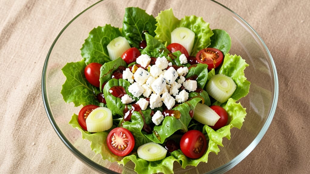 Brianna’s Blush Wine Vinaigrette Salad Recipe: Celery Crown Crunch Meets Lightly Sweet Dressing