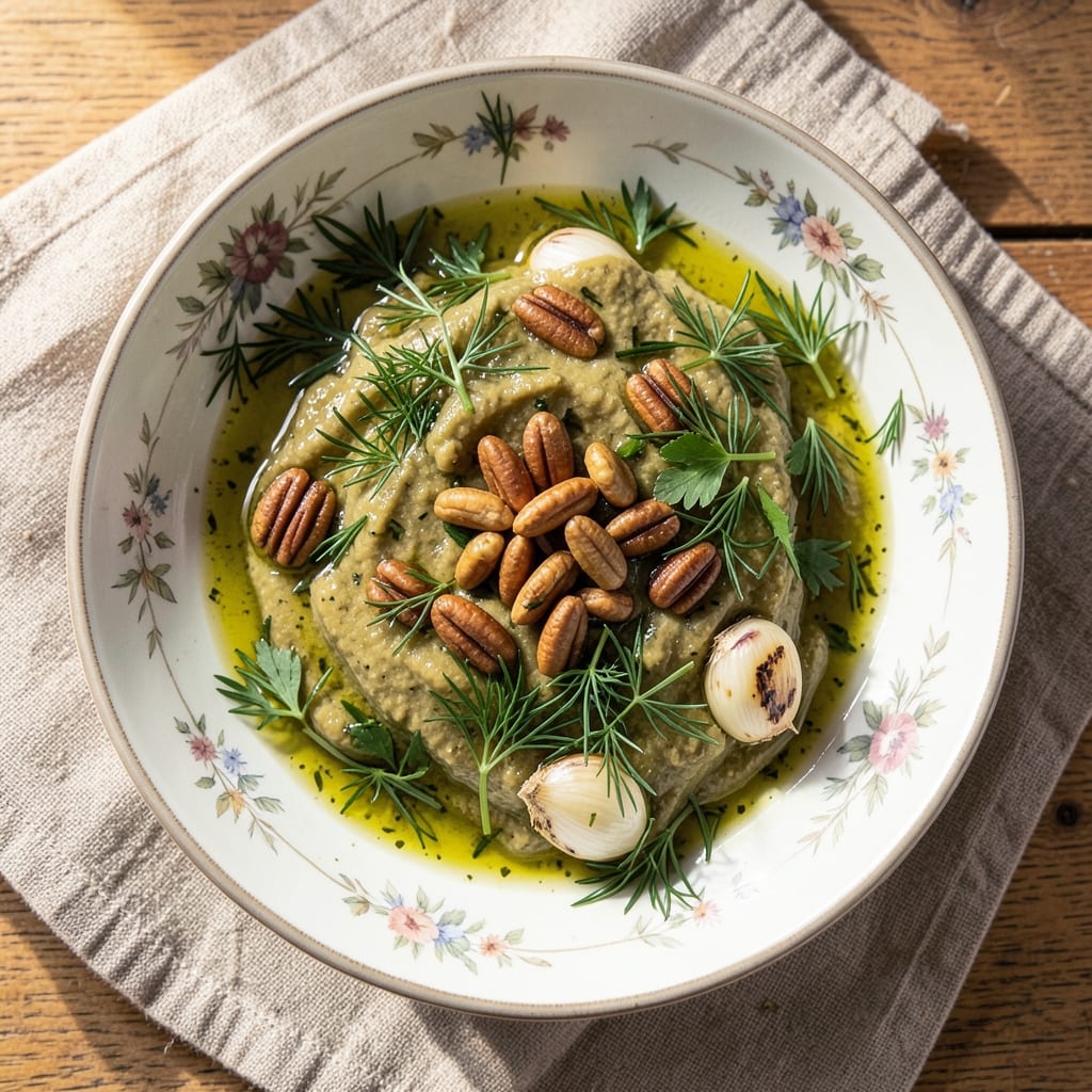 Albasha Salad Dressing Recipe: Lemon-Herb Zing With Toasted Pine Nut Crunch