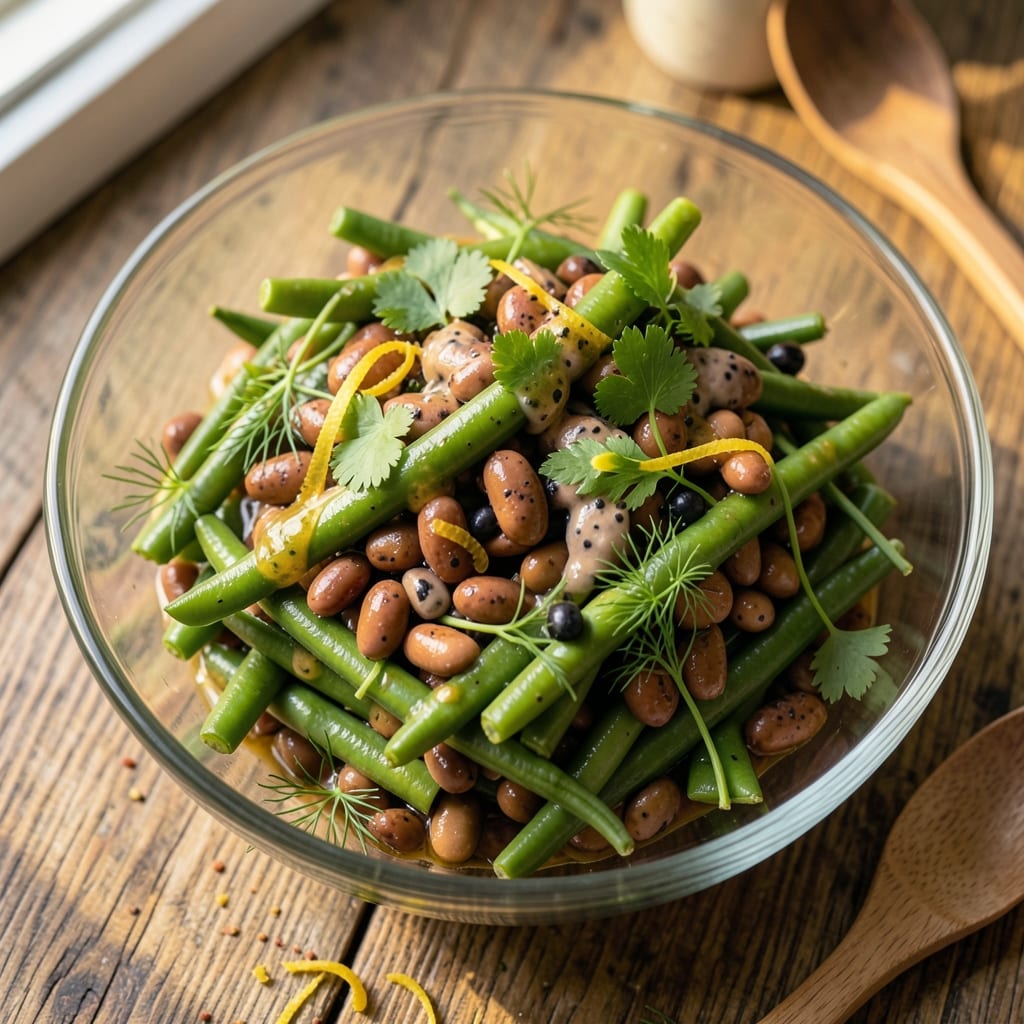 3 Bean Salad Recipe Wax Beans: Crunchy Texture Meets Herby Freshness