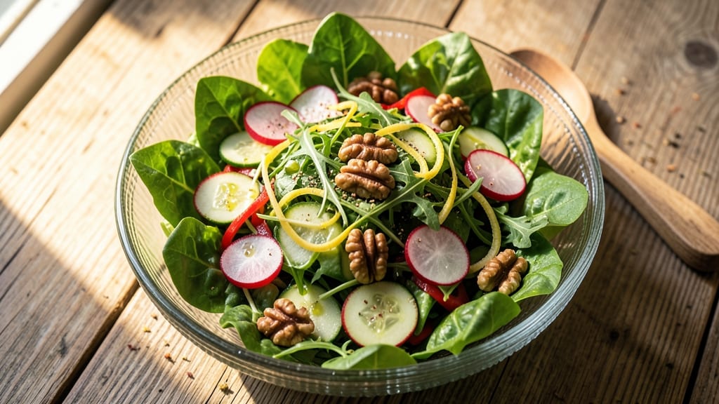 Best Green Salad Recipe Ever: Vibrant Layers of Crunch, Herbs, and Zesty Dressing