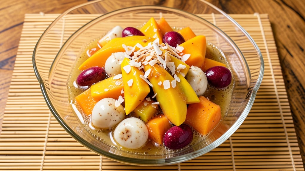 Buko Pandan Fruit Salad Recipe: Tropical Creaminess With Young Coconut Bites