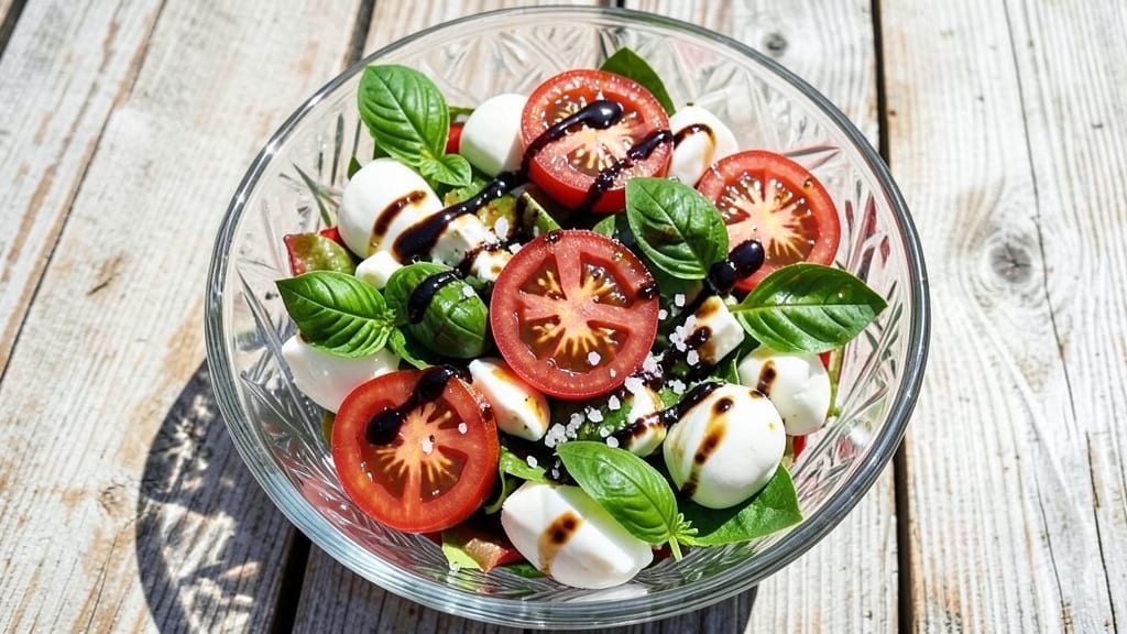 BJ's Caprese Salad Recipe: Fresh Mozzarella, Heirloom Tomatoes, and Basil Bliss