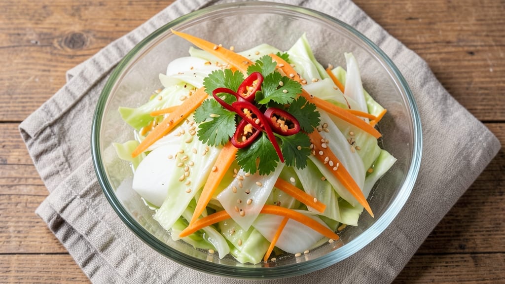 Asian Pickled Salad Recipe: Tangy Vinegar-Kissed Crunch for Any Meal