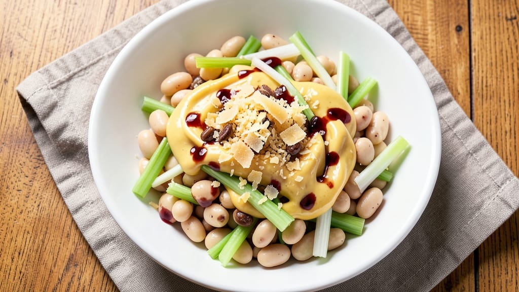 Bean Salad Recipe With Mayo: Bold Anchovy-Parmesan Twist in 15 Minutes