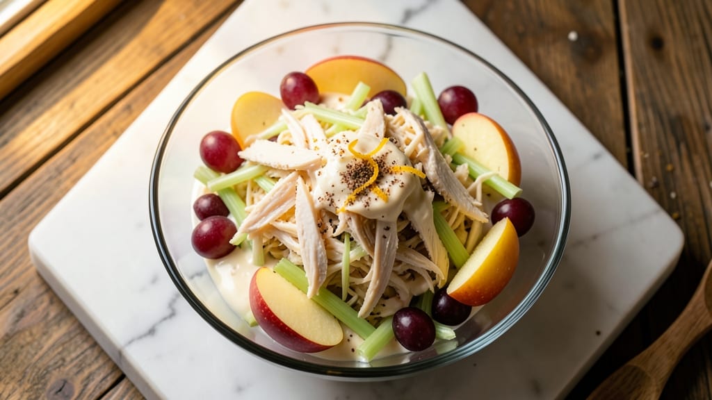 Bob Evans Chicken Salad Fruit Plate Recipe: Smoky Chicken, Sweet Fruit, and Crunchy Celery Crowns