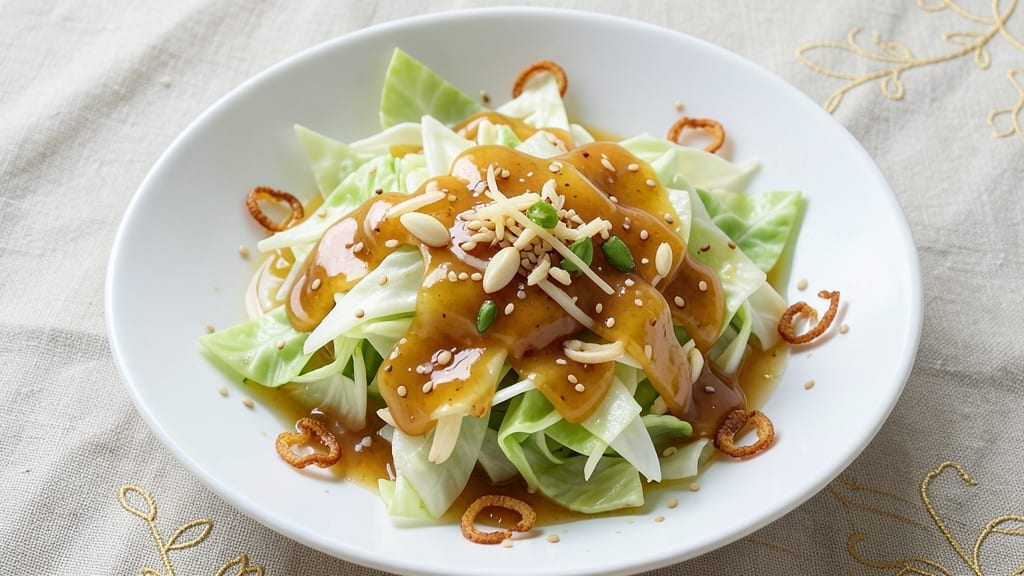 Asian Cabbage Salad Dressing Recipe: Sesame-Ginger Zing With Umami Depth