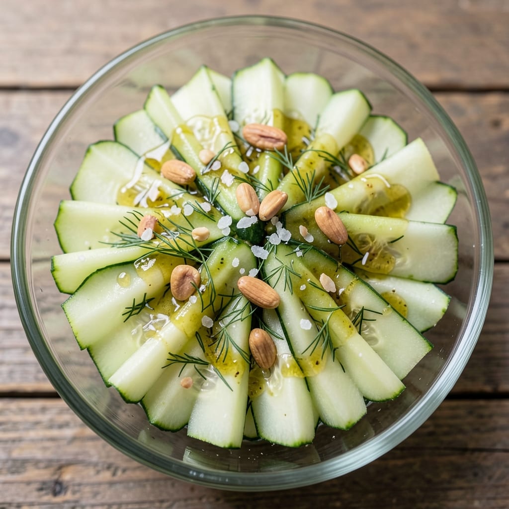 Accordion Cucumber Salad Recipe: Crispy-Layered Freshness With Dill Zing