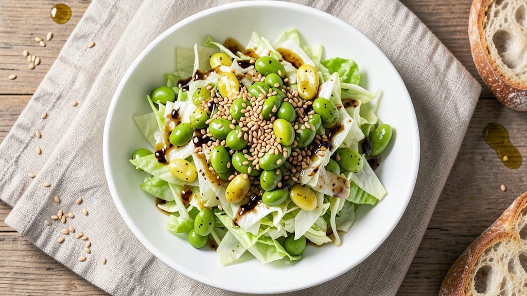 Cabbage Edamame Salad Recipe: Crunchy Asian-Inspired Bite in 15 Minutes