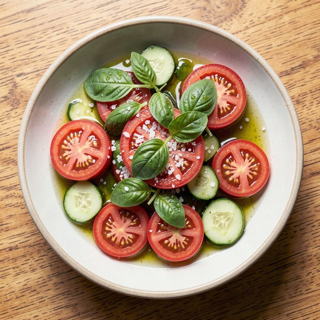 Five-Ingredient Tomato Salad Recipe: Bursting With Sun-Dried Tomato Finesse