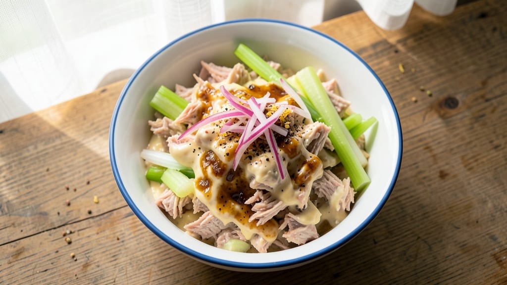 Blimpie Tuna Salad Recipe: Anchovy-Kissed Creaminess With Perfect Celery Texture