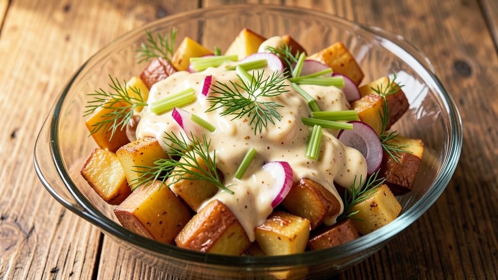 Best Potato Salad Recipe UK: Crisp Celery Crowns and Mustard-Mayo Magic