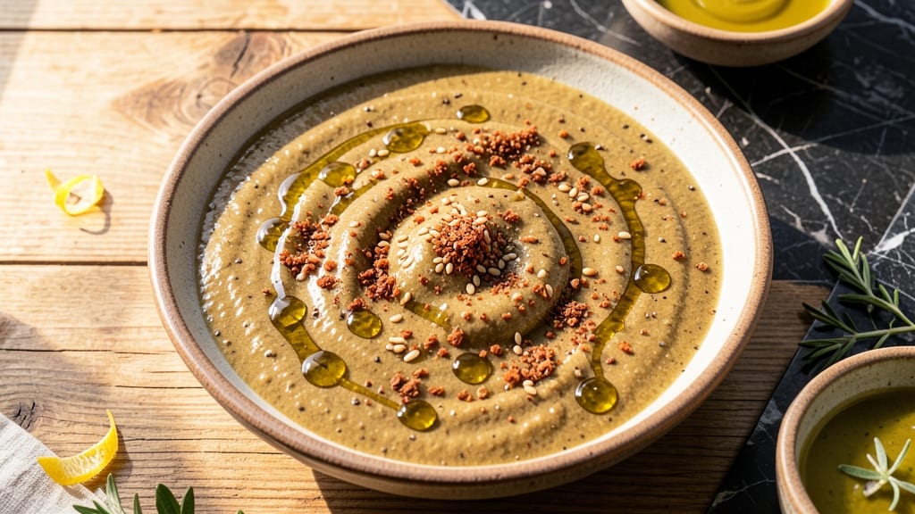 Arabic Salad Dressing Recipe: Zesty Lemon-Tahini With Toasted Sesame Crunch
