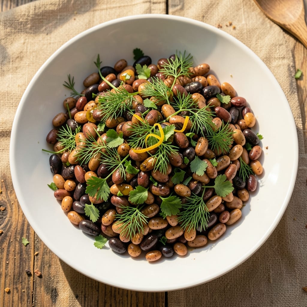 3 Bean Salad Recipe Without Sugar: Bright Citrus and Herb-Packed Freshness