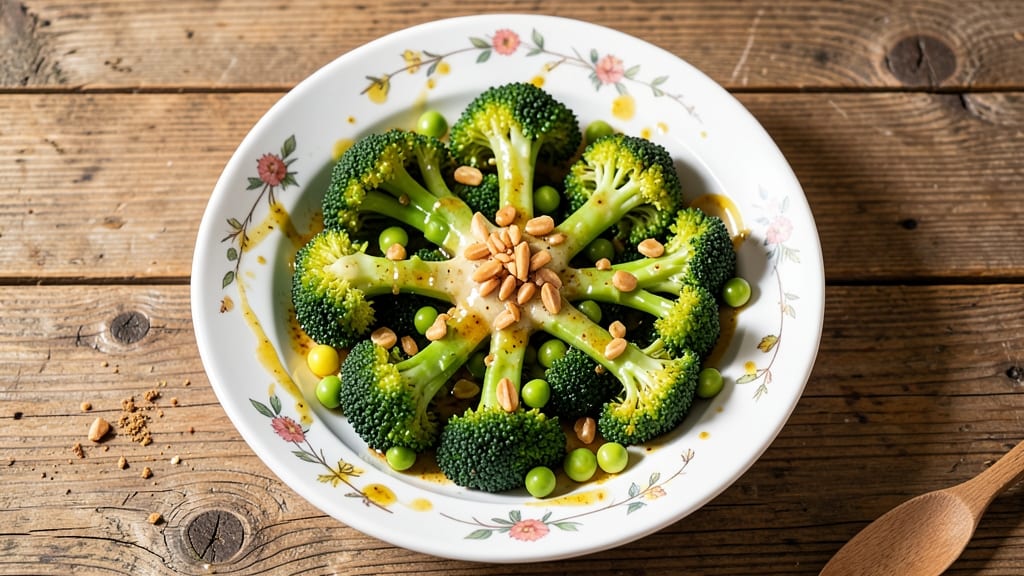 Broccoli and Pea Salad Recipe: Bright, Crunchy, and Naturally Sweet