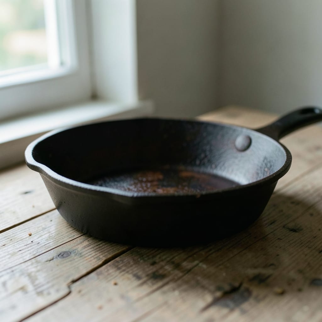 The cast iron skillet