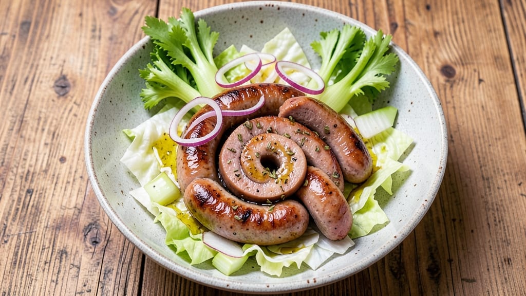 Bratwurst Salad Recipe: Smoky Sausage and Crisp Celery Crowns