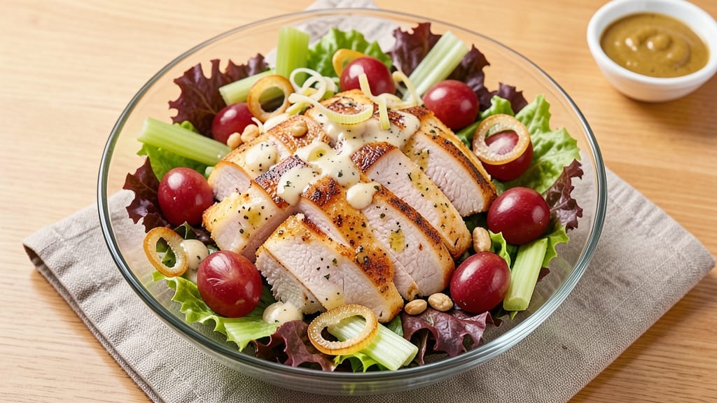 Blonde Shallots Chicken Salad Recipe: Caramelized Sweetness Meets Crisp Celery Crunch