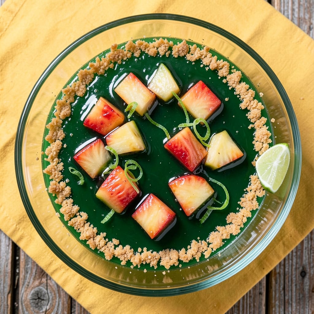 7-Up Salad Jello Recipe: Retro Dessert Salad With Tangy Lime Layers