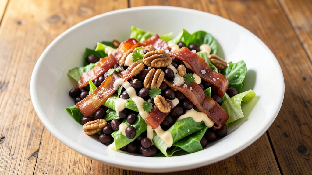 Paula Deen's Black Eyed Pea Salad Recipe: Southern-Style Crunch and Creamy Herb Velout