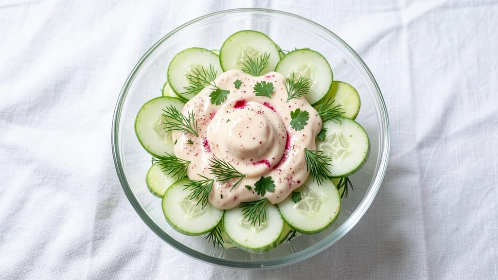 Creamy Miracle Whip Cucumber Salad Recipe: Cool Refreshment With Zero Effort