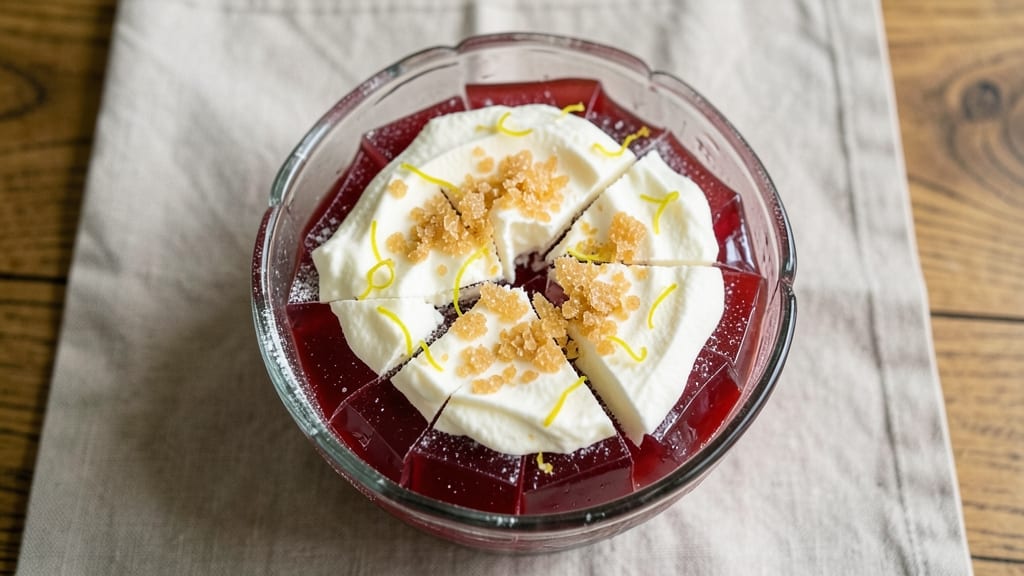 Broken Glass Jello Salad Recipe: 1970s Throwback with Celery Crowns and Creamy Ranch