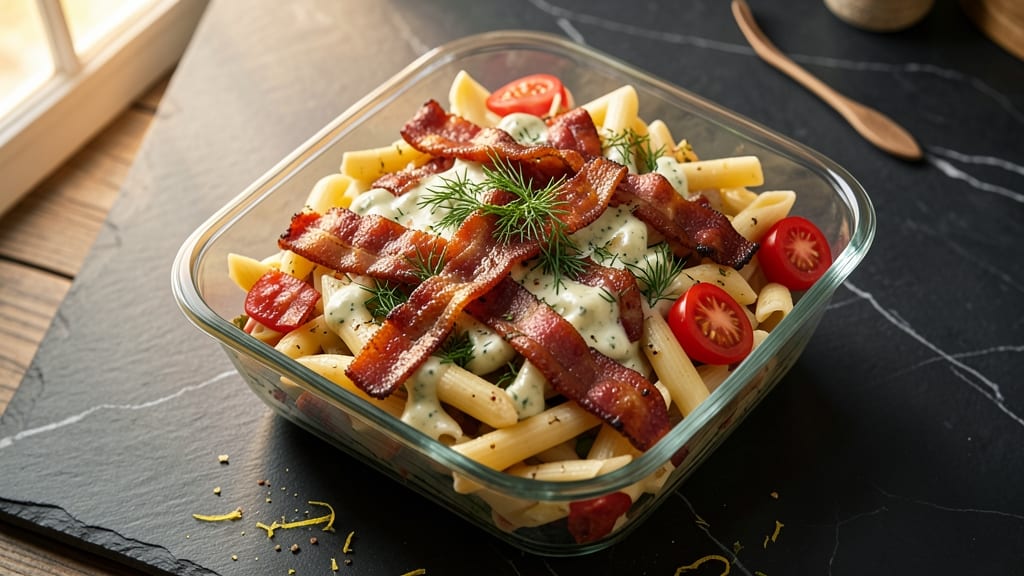 Bacon Ranch Pasta Salad Box Recipe: Smoky Crunch Meets Creamy Coolness