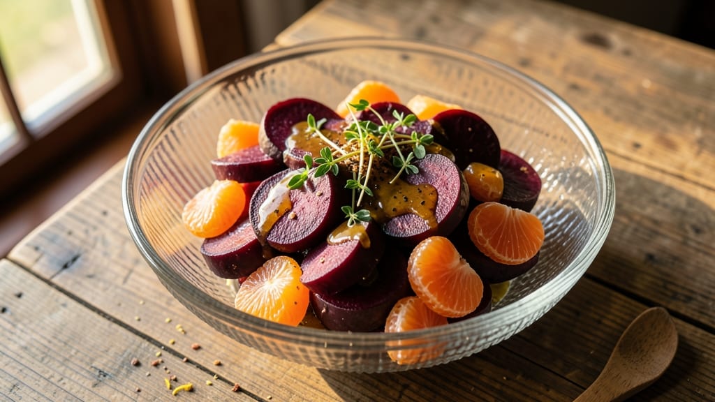 Beet and Mandarin Orange Salad Recipe: Earthy-Sweet Bite with Citrus Pop